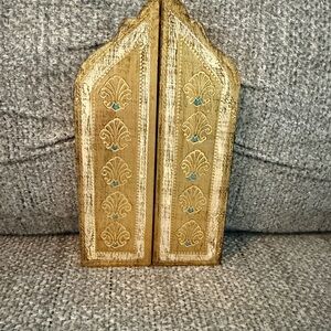 Gold and Cream Decorative Panels